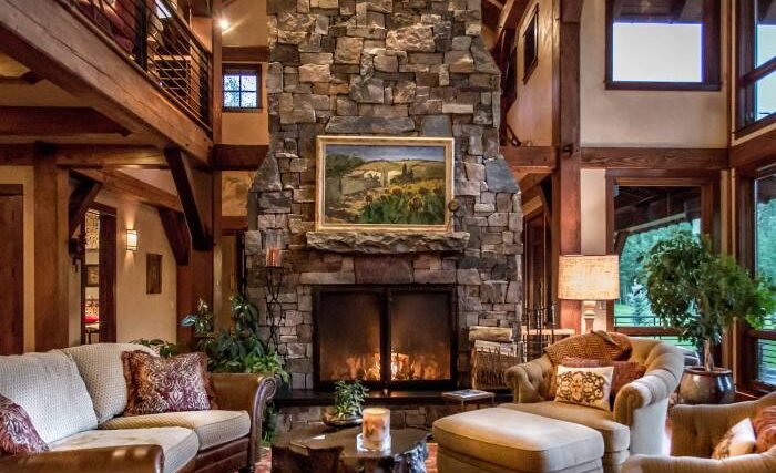 Definition of rustic decor