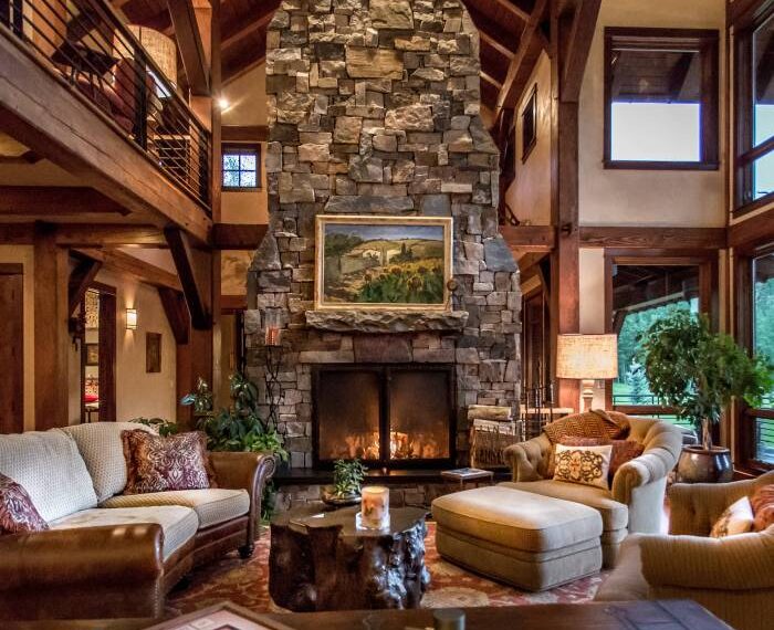 Definition of rustic decor