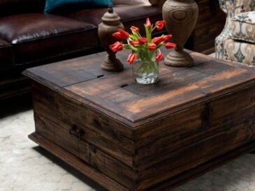 Coffee table rustic decor