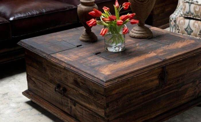 Coffee table rustic decor