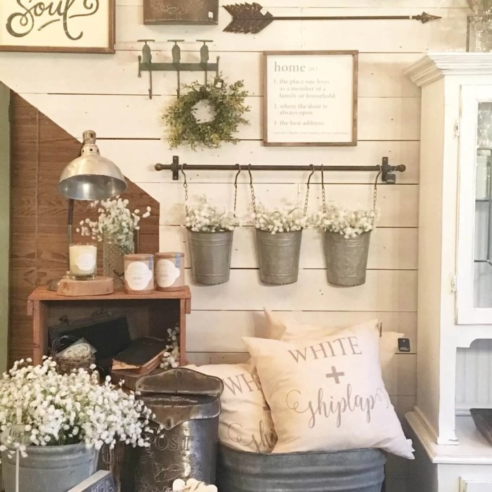 Country rustic wall decor