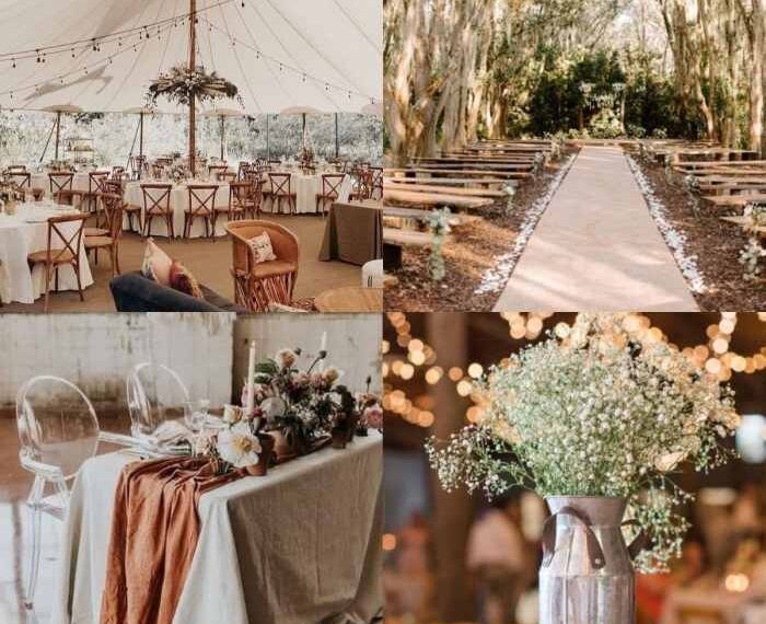 Bulk rustic wedding decor