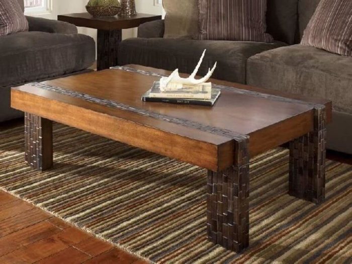 Coffee rustic table tables plans ideas modern wooden large furniture room decor very living set will love wood inside source