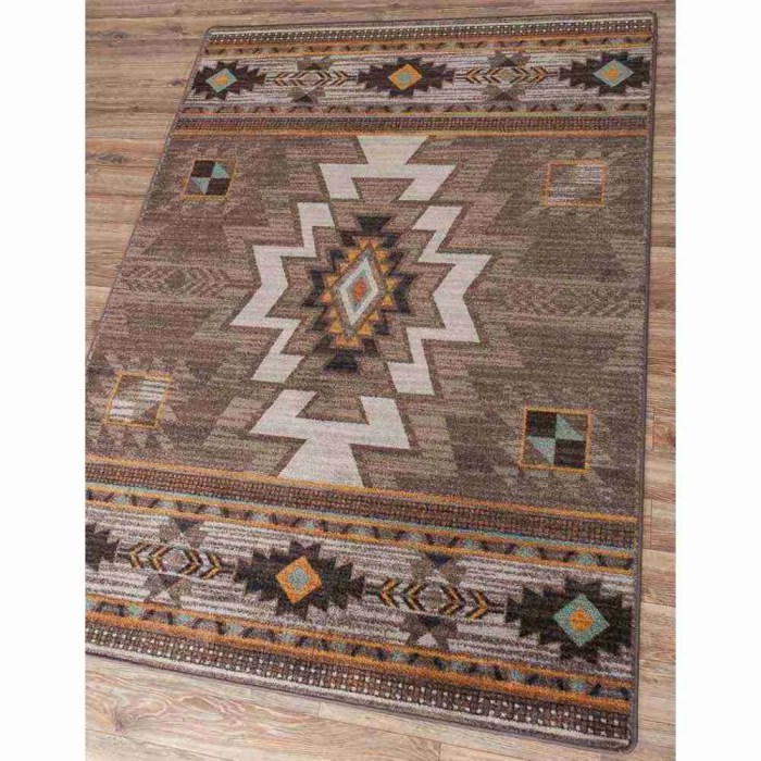 Area rugs for rustic decor