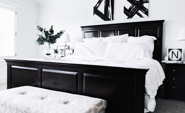 White bedroom decor