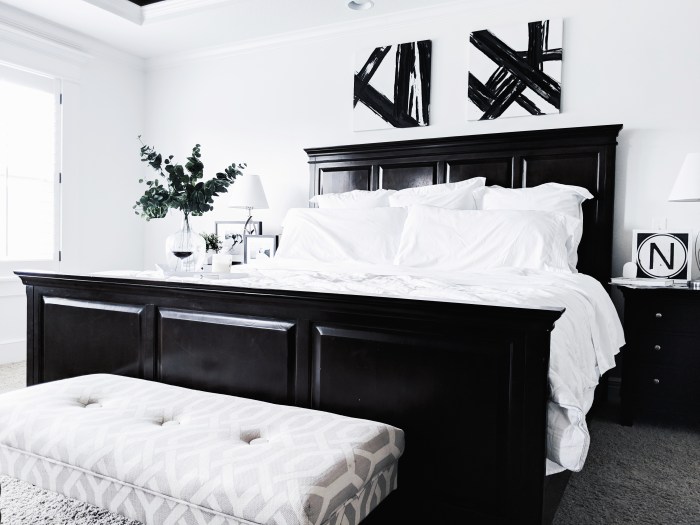 White bedroom decor