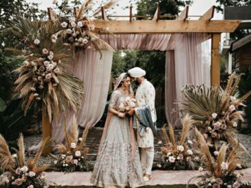 Boho rustic wedding decor