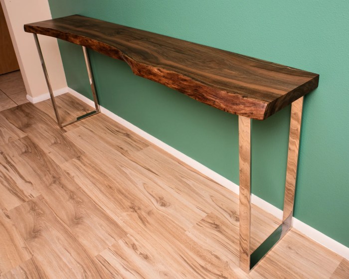 Console table rustic decor