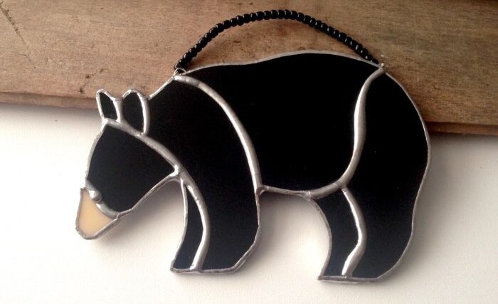 Black bear rustic decor