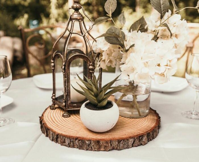 Buy rustic wedding decor