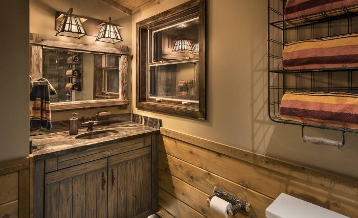 Bathroom rustic decor ideas