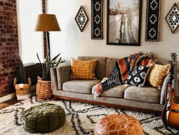 Boho rustic room decor