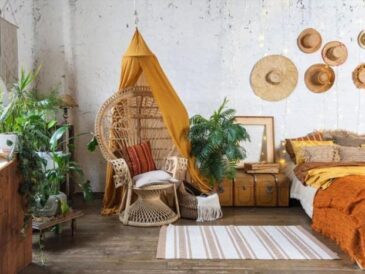 Boho rustic home decor